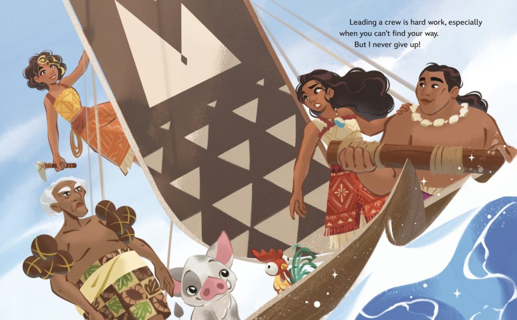 Spread I am Moana